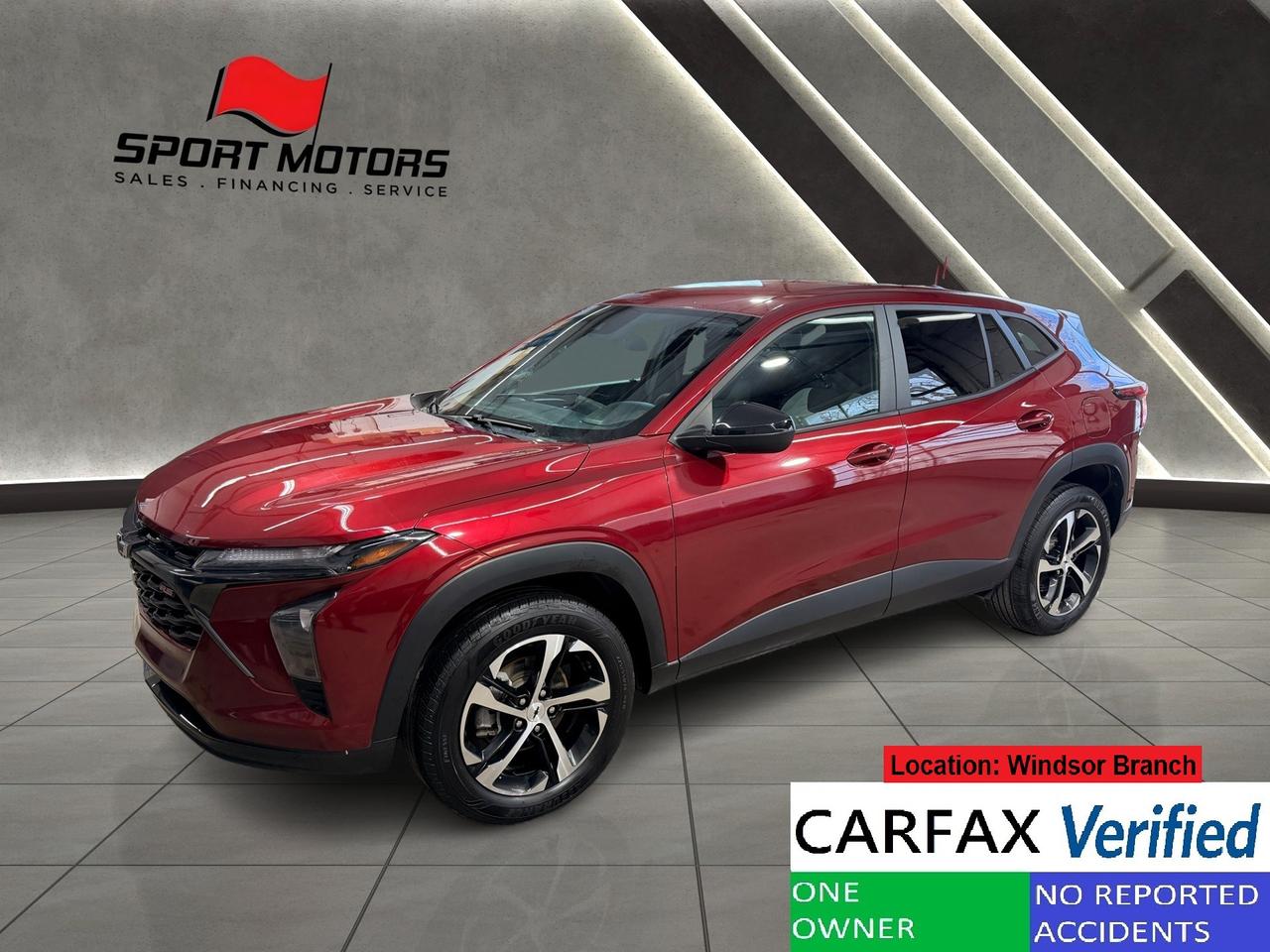 2024 Chevrolet Trax 1RS+Previous Lease LikeNew! ONE OWNER+CLEAN CARFAX