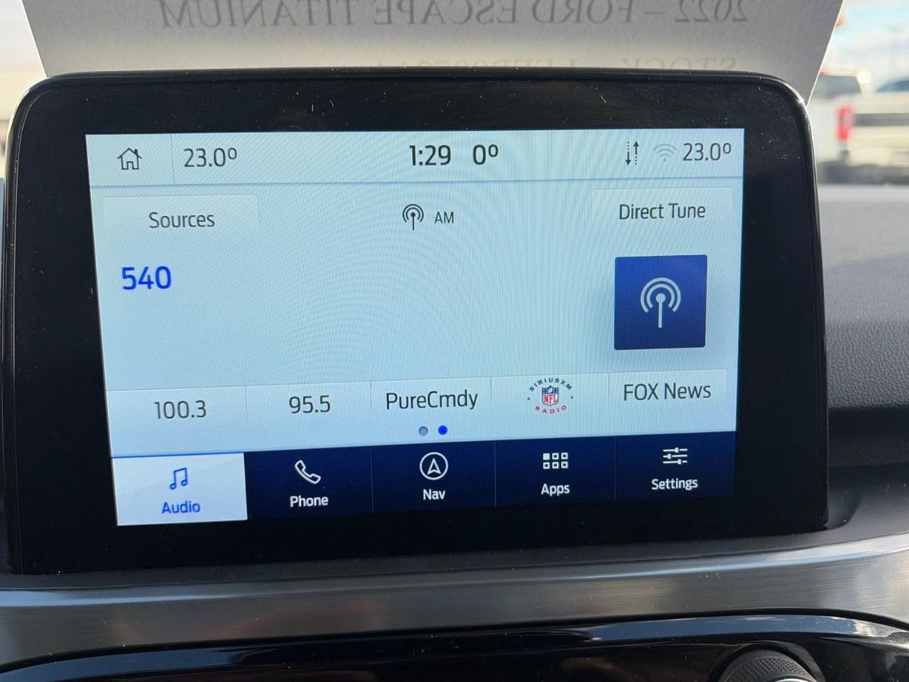 2022 Ford Escape Titanium AWD Photo