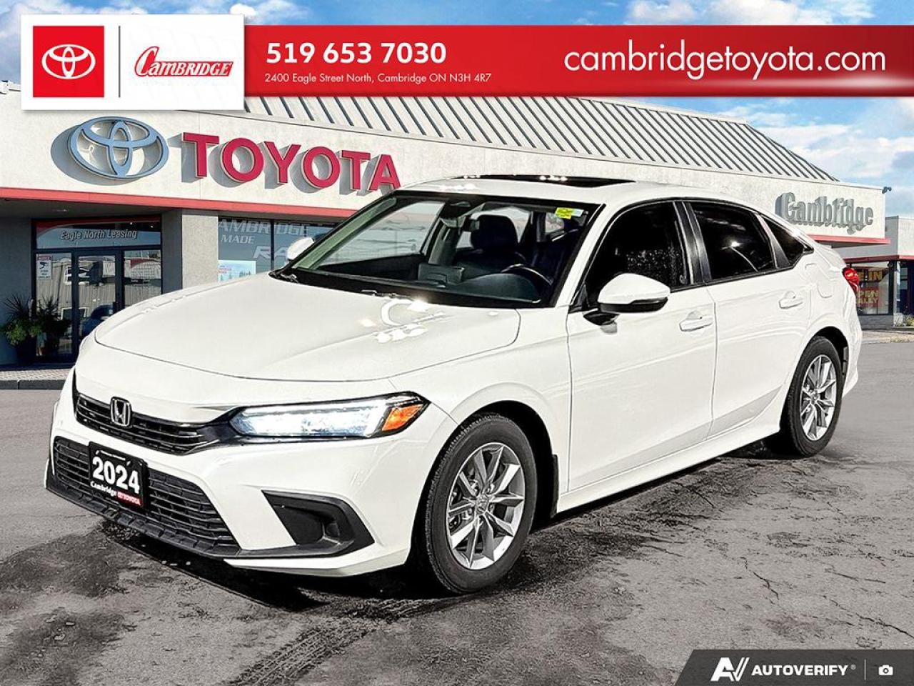 Used 2024 Honda Civic EX for sale in Cambridge, ON