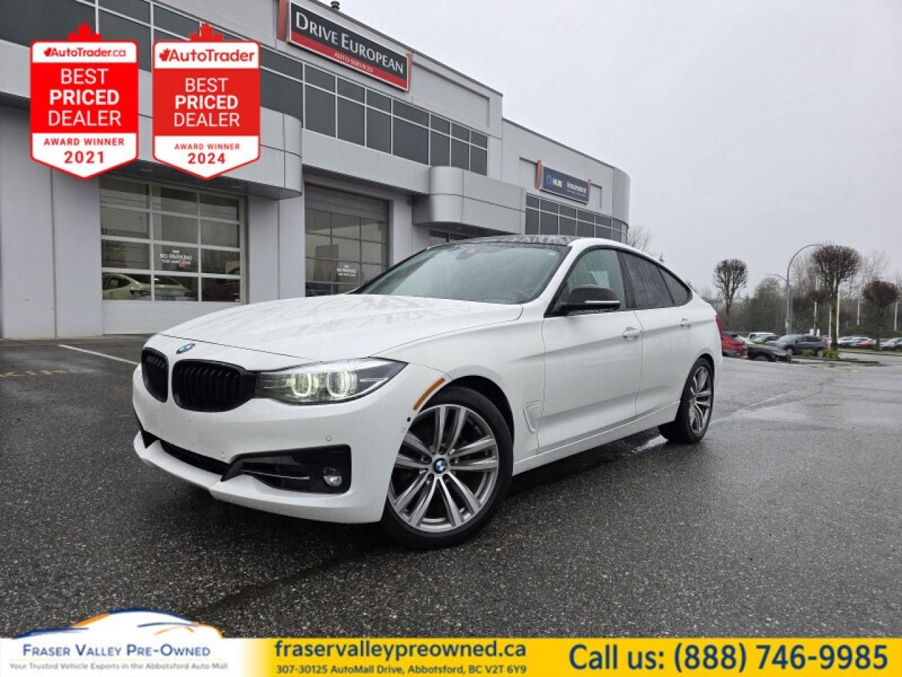 Used 2018 BMW 3 Series 330i xDrive Gran Turismo  Fresh Trade, Local Car for sale in Abbotsford, BC
