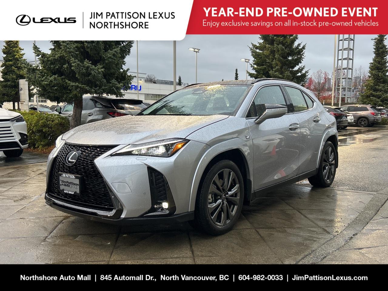 Used 2025 Lexus UX UX 300h / F-Sport Series 2 / Hybrid Drive / Like N for sale in North Vancouver, BC
