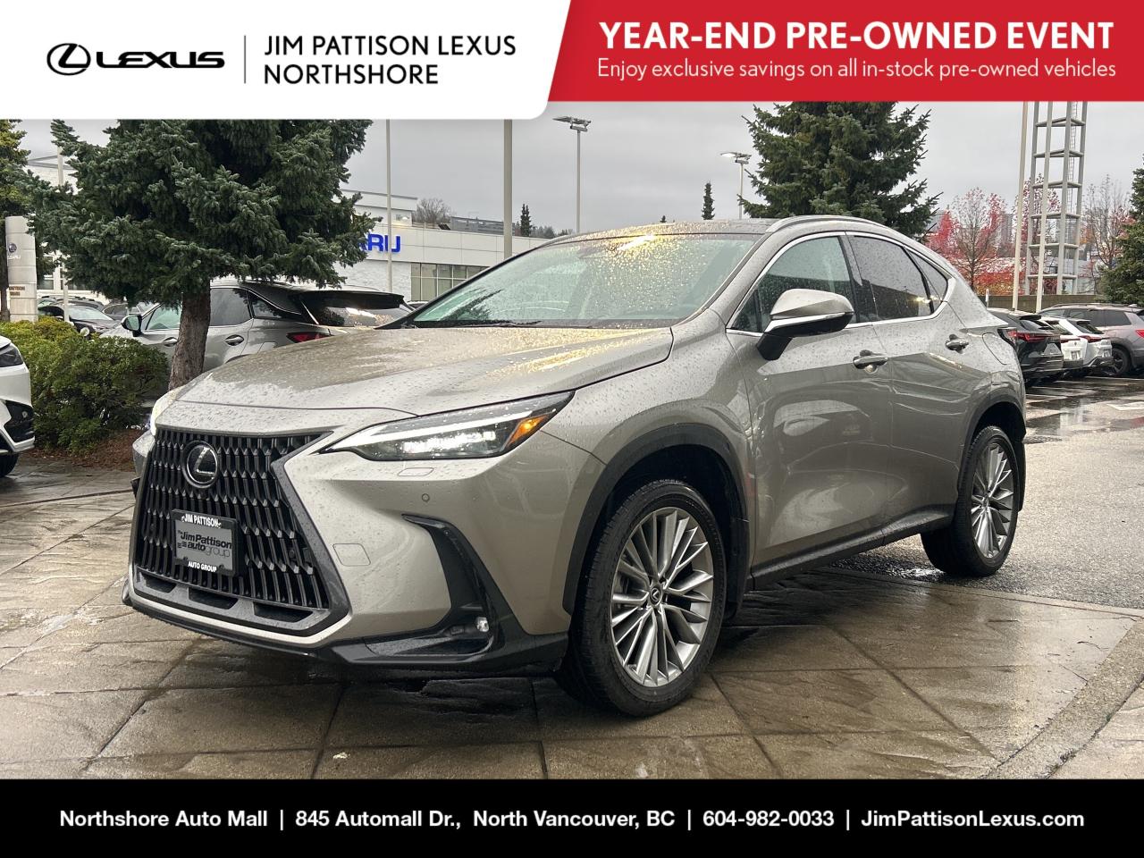 Used 2023 Lexus NX NX 350H for sale in North Vancouver, BC