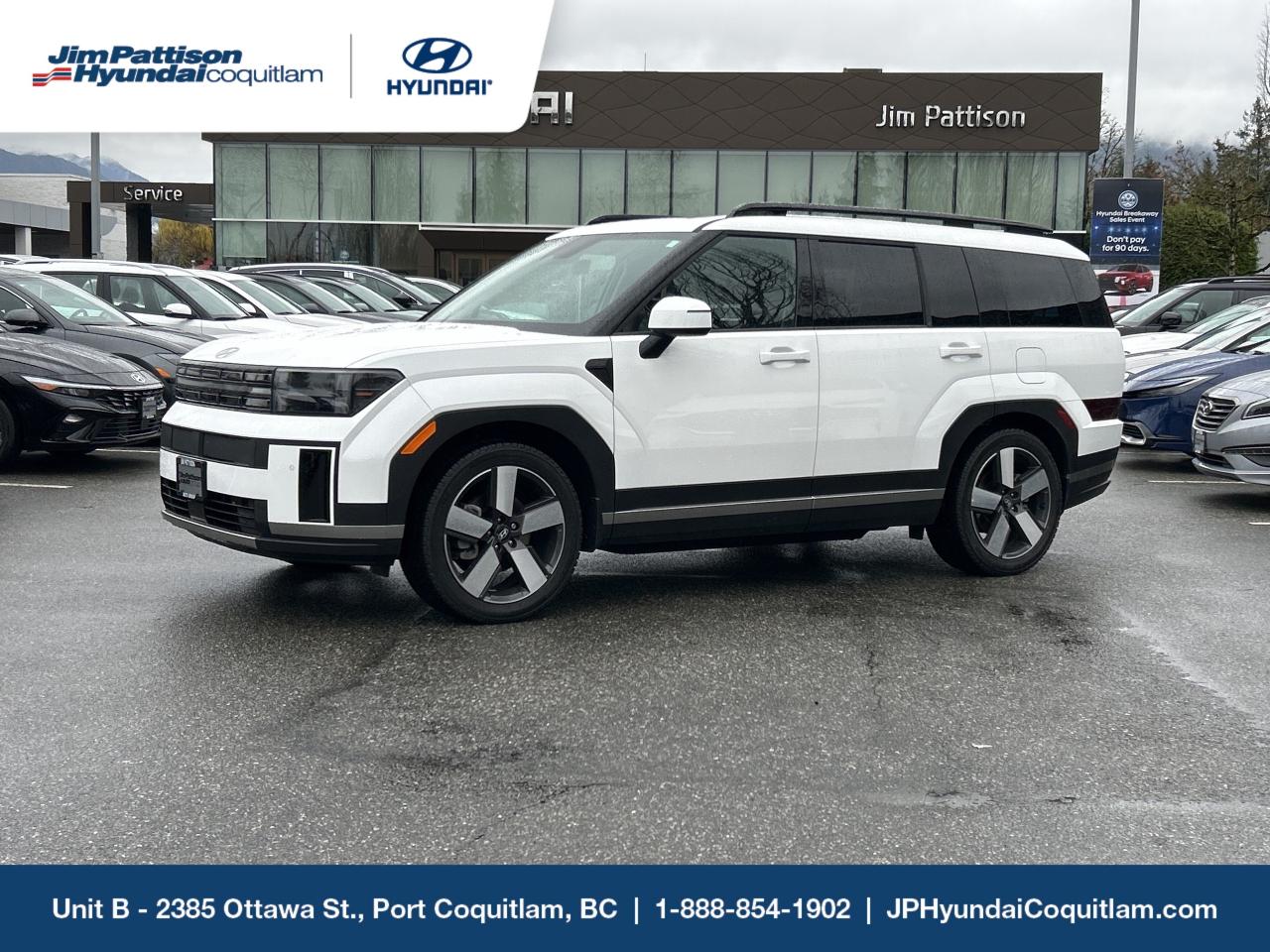 Used 2025 Hyundai Santa Fe Hybrid Preferred AWD w-Trend Pkg, 1 Owner Local for sale in Port Coquitlam, BC