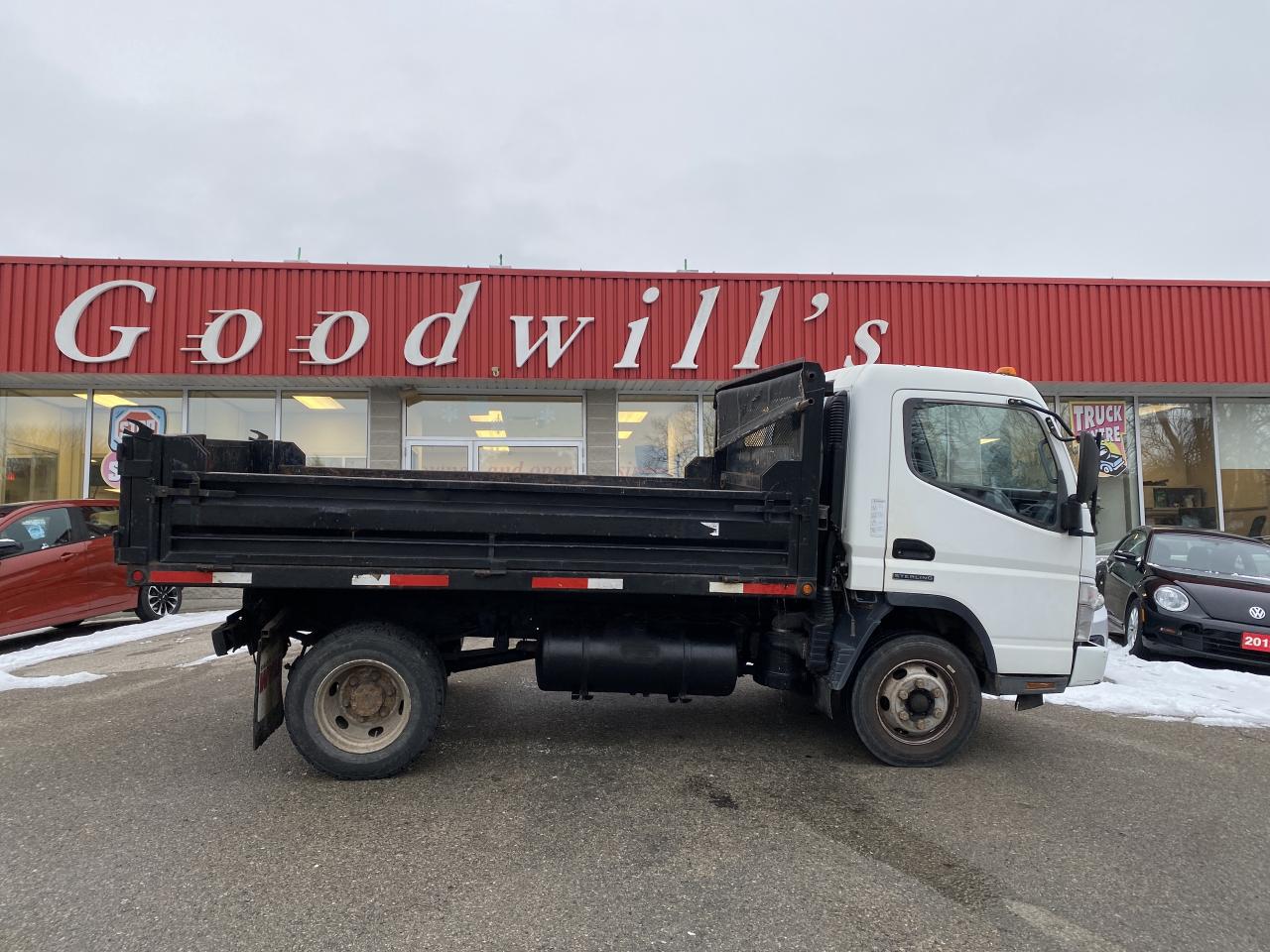 Used 2007 Mitsubishi Fuso FE85D DUMP BOX, DIESEL, SOLD AS IS, NO SAFETY INSPECTION for sale in London, ON