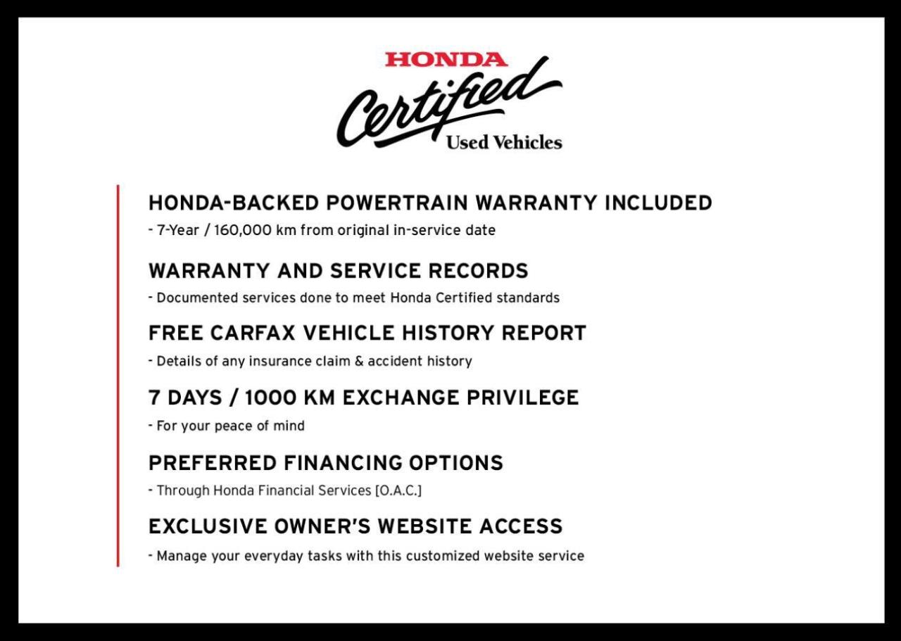 2024 Honda CR-V Sunroof| Heated Seats| Auto Start| Honda Sensing| Photo