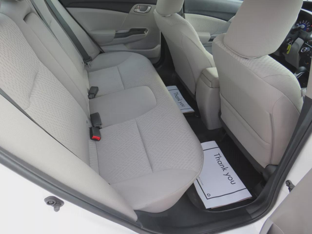 2015 Honda Civic Sedan LX (**VERY RARE!!**EXTREMELY LOW KM!**SAFETY/CERTIFIED!!**CLEAN TITLE/NO ACCIDENTS!!**AUTOMATIC**REVERSE CAMERA**A/C**HEATES SEATS**AUX**BLUETOOTH**CRUISE CONTROL**) Photo