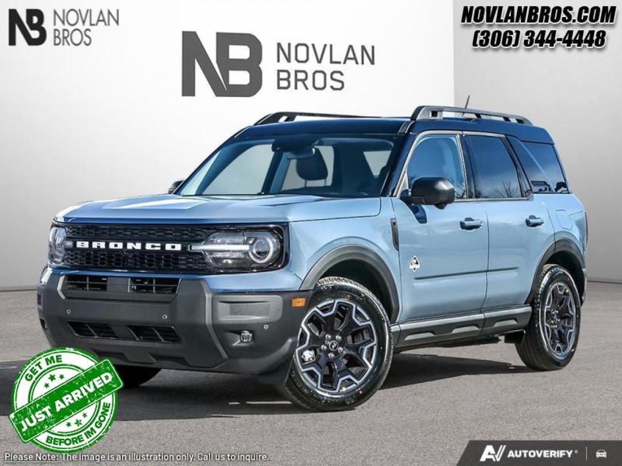 New 2025 Ford Bronco Sport Outer Banks  - Sunroof for sale in Paradise Hill, SK