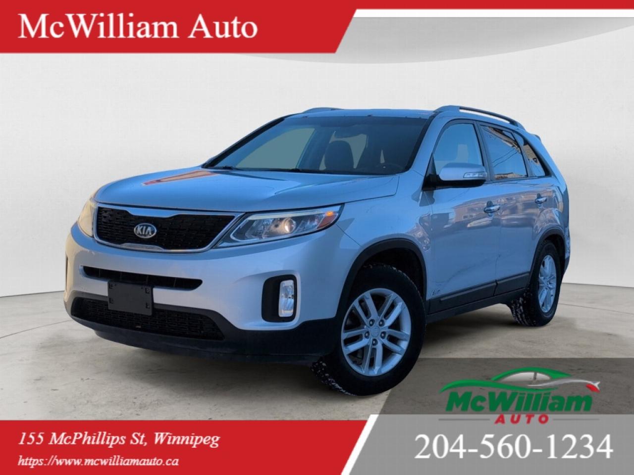 Used 2015 Kia Sorento LX AWD | Local Trade In | Perfect Service Record | Clean Condition | for sale in Winnipeg, MB