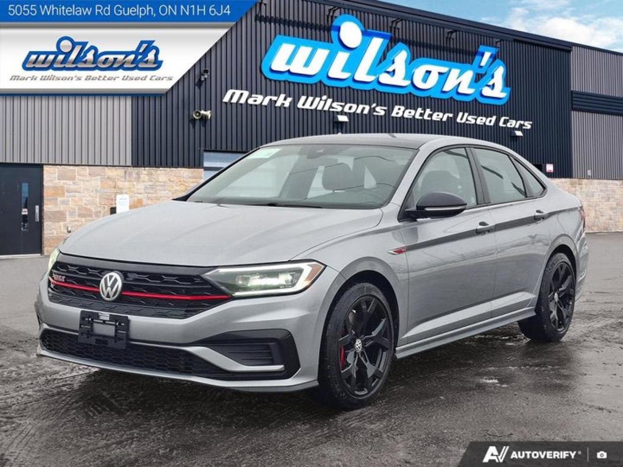 2021 Volkswagen Jetta GLI | Leather | Sunroof | Nav | Adaptive Cruise | Heated + Cooled Seats | Beats Audio | and More ! Photo0