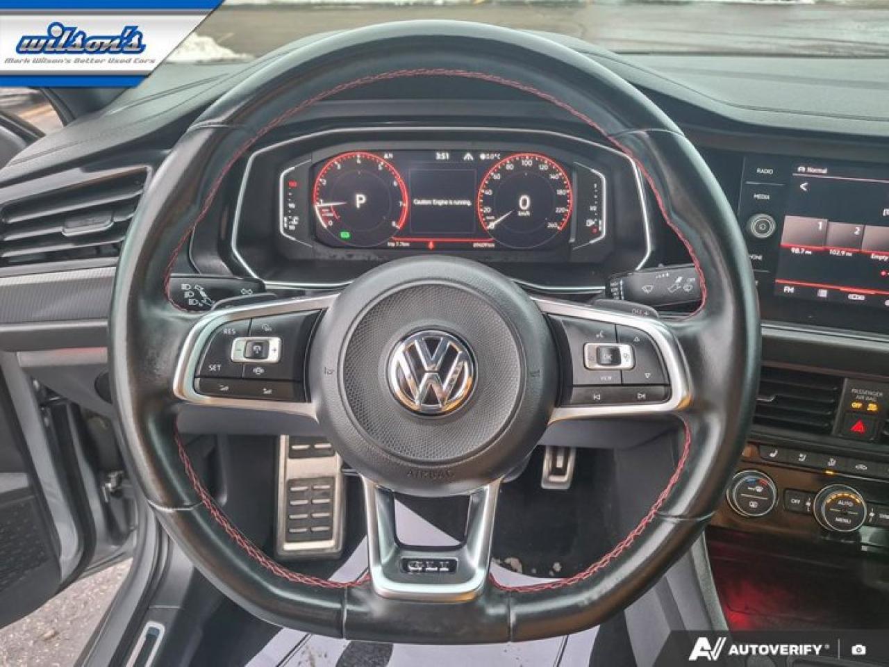 2021 Volkswagen Jetta GLI | Leather | Sunroof | Nav | Adaptive Cruise | Heated + Cooled Seats | Beats Audio | and More ! Photo