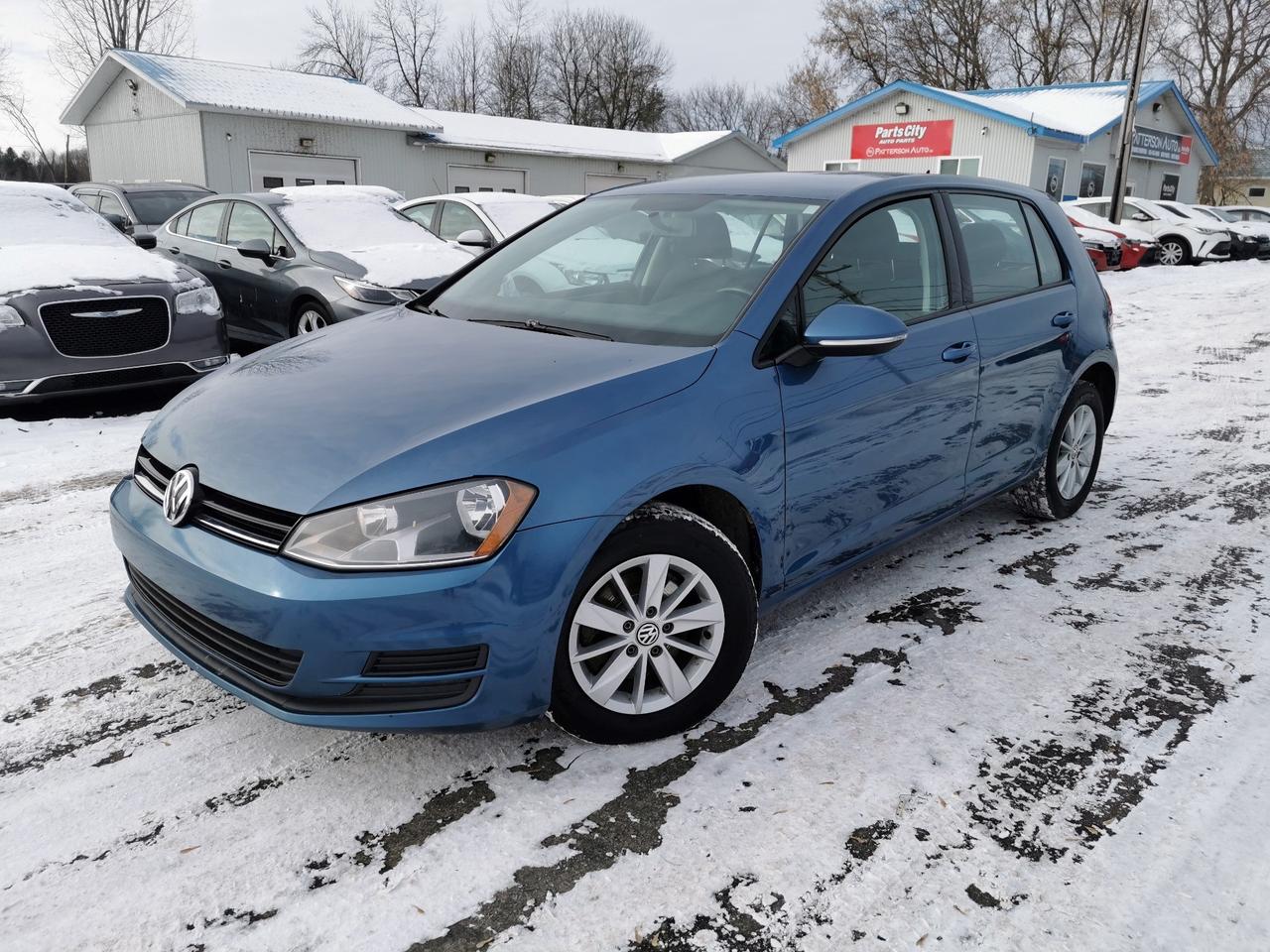 ALLOYS - BACKUP CAM - WE FINANCE Discover the perfect blend of performance and practicality with the 2016 Volkswagen Golf TSi SE, now available at Patterson Auto Sales. This pre-owned gem is powered by a dynamic 1.8L L4 DOHC 16V engine, delivering a spirited drive that makes every journey a joy. With its sleek design and comfortable interior, the Golf TSi SE is ready to enhance your daily commute or weekend adventures. Enjoy features that prioritize both style and function, all wrapped in the reliability and quality you expect from Volkswagen. Dont miss your chance to own this exceptional vehicle. Visit us today and experience the Golf TSi SE for yourself!