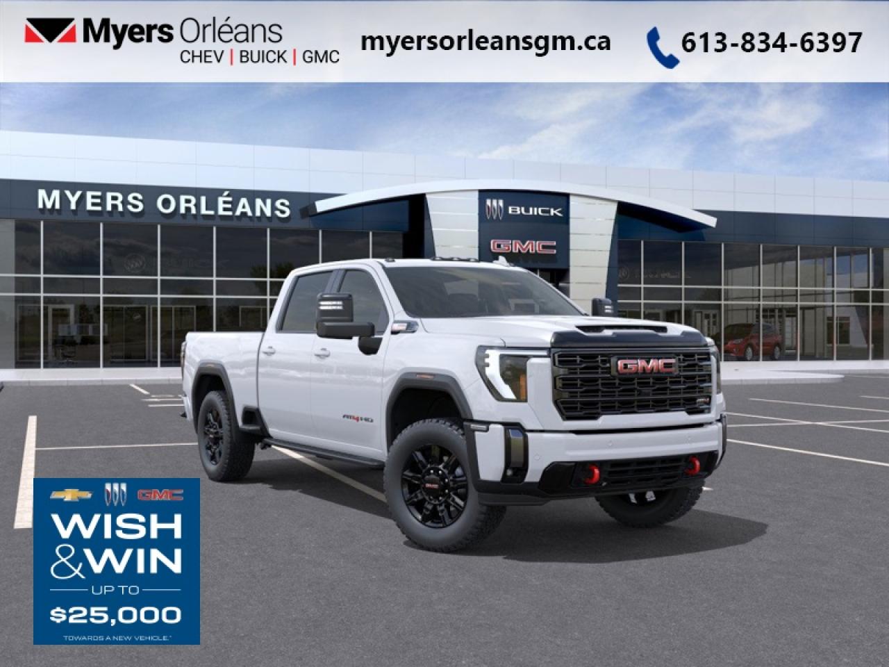 New 2026 GMC Sierra 3500 HD AT4  - Leather Seats for sale in Orleans, ON