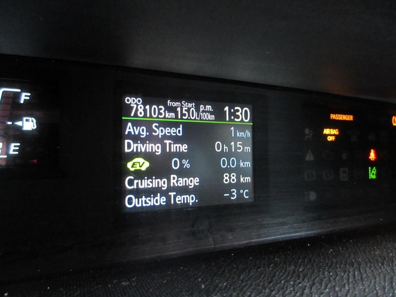 2017 Toyota Prius c Technology Photo