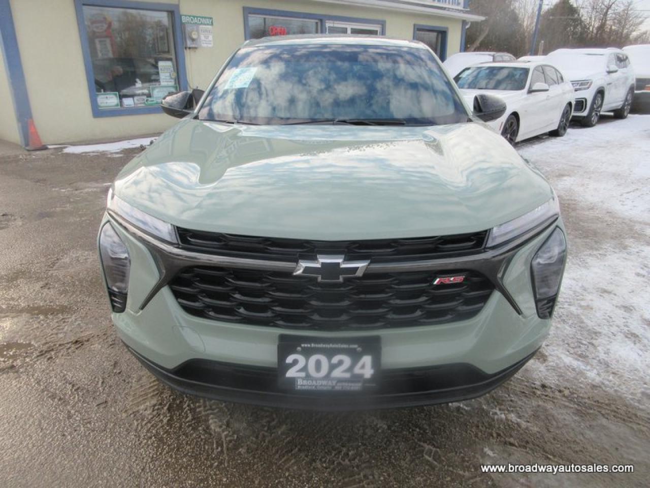 2024 Chevrolet Trax GREAT KM'S 1-RS-MODEL 5 PASSENGER 1.2L - TURBO.. HEATED SEATS & WHEEL.. BACK-UP CAMERA.. BLUETOOTH SYSTEM.. KEYLESS ENTRY.. Photo