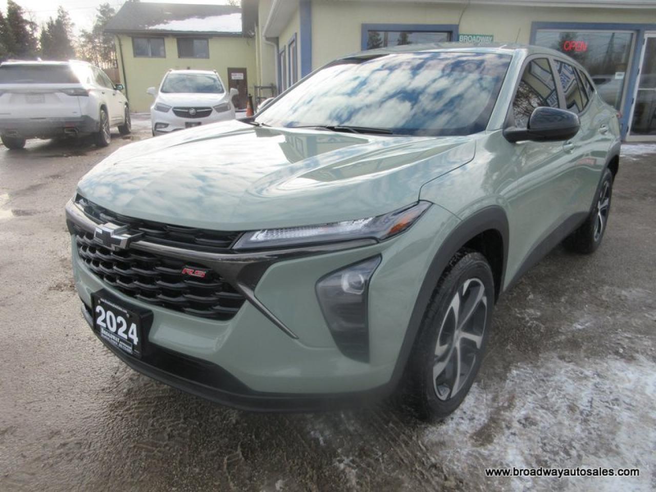 2024 Chevrolet Trax GREAT KM'S 1-RS-MODEL 5 PASSENGER 1.2L - TURBO.. HEATED SEATS & WHEEL.. BACK-UP CAMERA.. BLUETOOTH SYSTEM.. KEYLESS ENTRY..