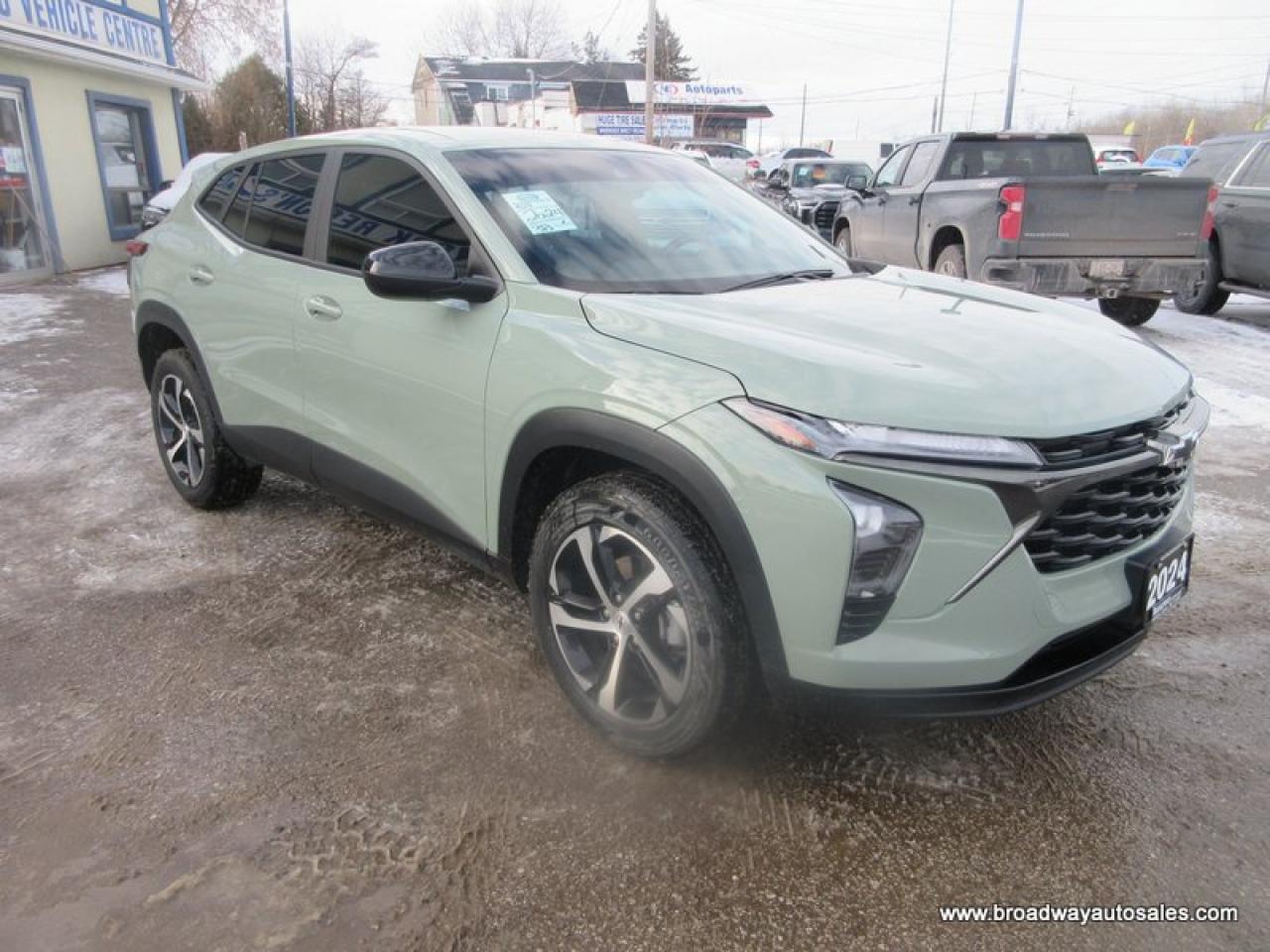 2024 Chevrolet Trax GREAT KM'S 1-RS-MODEL 5 PASSENGER 1.2L - TURBO.. HEATED SEATS & WHEEL.. BACK-UP CAMERA.. BLUETOOTH SYSTEM.. KEYLESS ENTRY.. Photo
