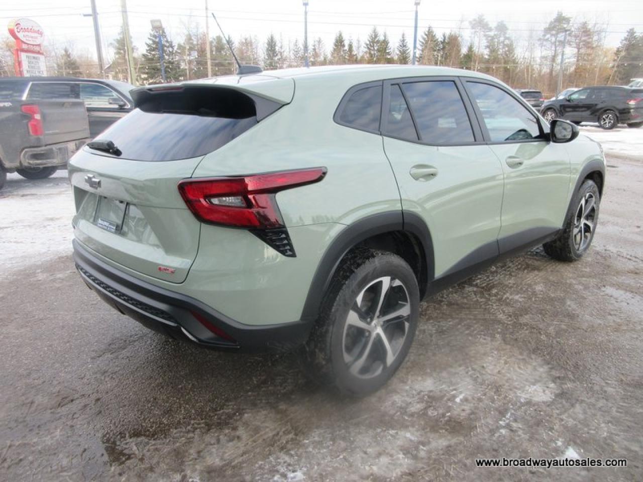 2024 Chevrolet Trax GREAT KM'S 1-RS-MODEL 5 PASSENGER 1.2L - TURBO.. HEATED SEATS & WHEEL.. BACK-UP CAMERA.. BLUETOOTH SYSTEM.. KEYLESS ENTRY.. Photo