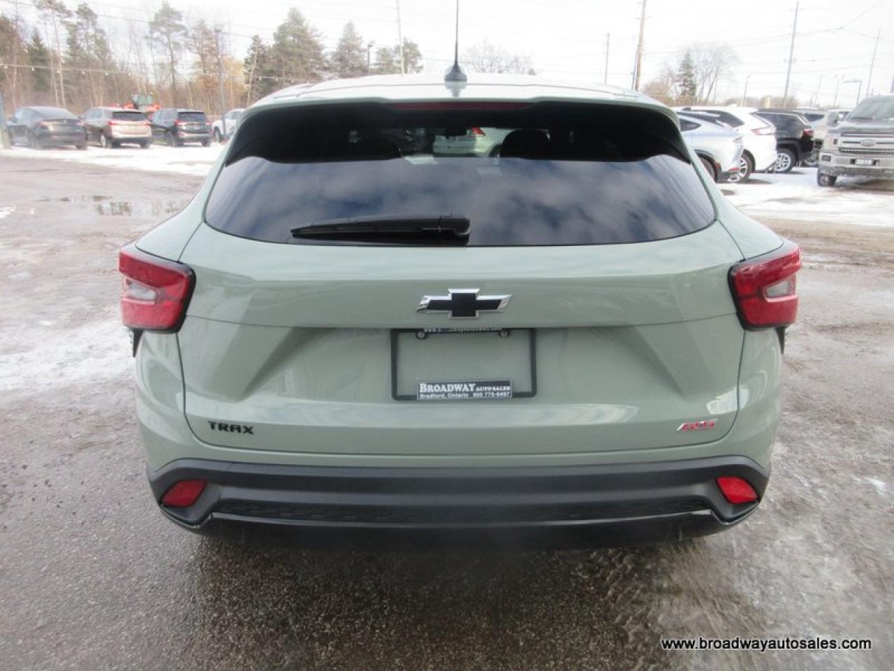 2024 Chevrolet Trax GREAT KM'S 1-RS-MODEL 5 PASSENGER 1.2L - TURBO.. HEATED SEATS & WHEEL.. BACK-UP CAMERA.. BLUETOOTH SYSTEM.. KEYLESS ENTRY.. Photo