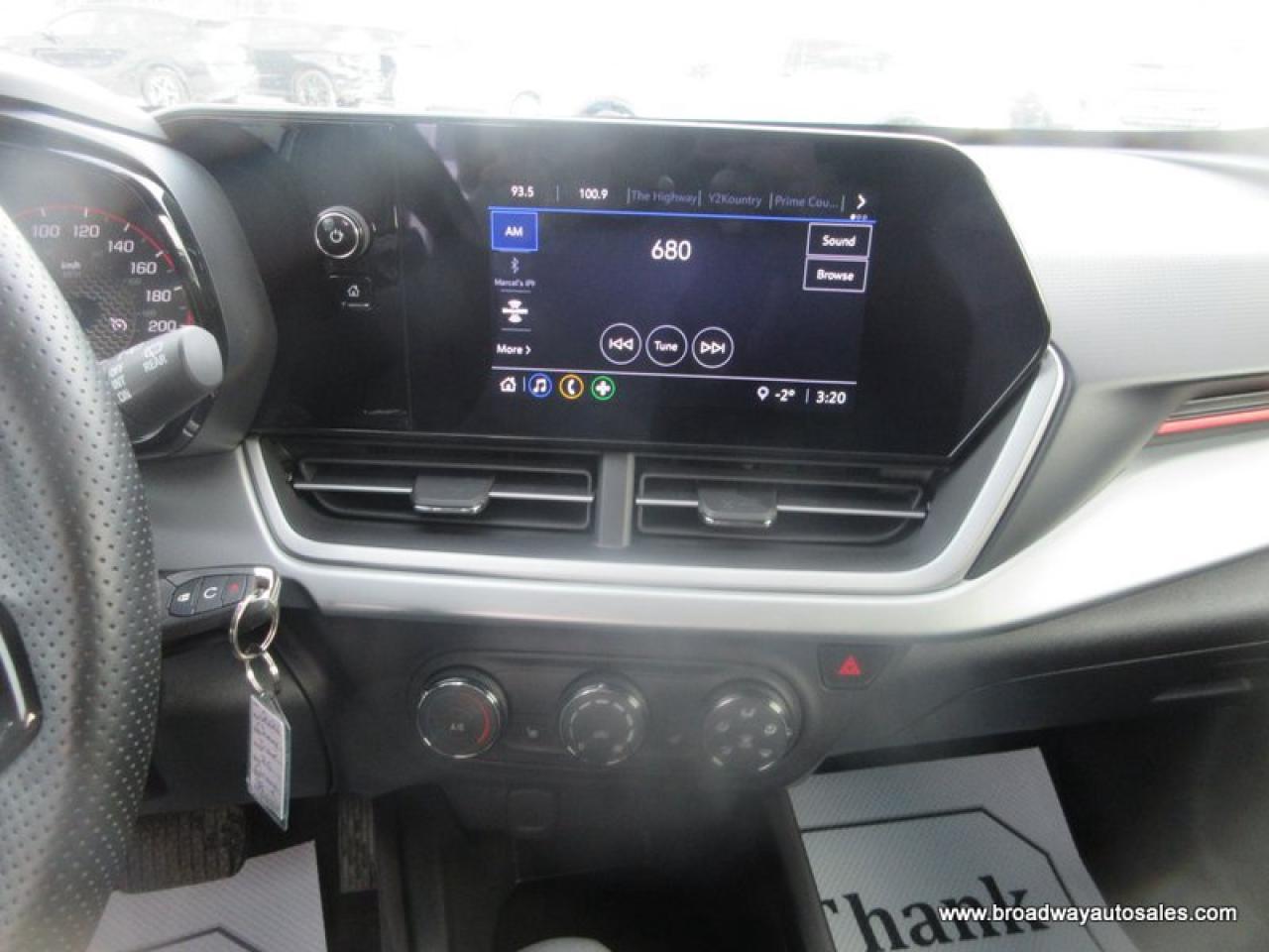 2024 Chevrolet Trax GREAT KM'S 1-RS-MODEL 5 PASSENGER 1.2L - TURBO.. HEATED SEATS & WHEEL.. BACK-UP CAMERA.. BLUETOOTH SYSTEM.. KEYLESS ENTRY.. Photo