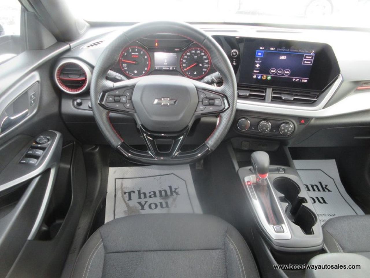 2024 Chevrolet Trax GREAT KM'S 1-RS-MODEL 5 PASSENGER 1.2L - TURBO.. HEATED SEATS & WHEEL.. BACK-UP CAMERA.. BLUETOOTH SYSTEM.. KEYLESS ENTRY.. Photo