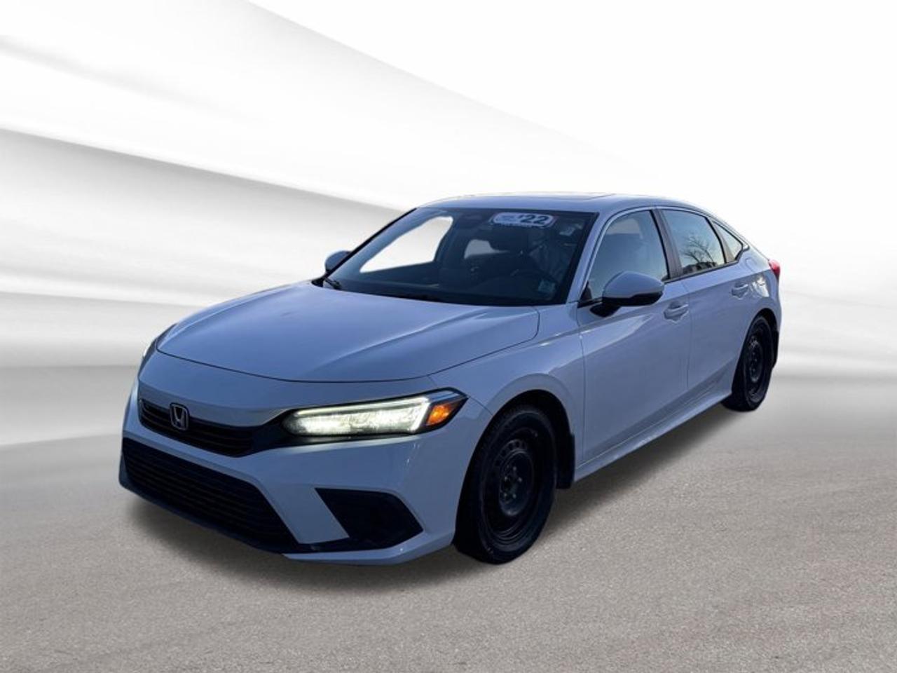 Discover the 2022 Honda Civic Sedan EX, a perfect blend of efficiency, style, and advanced features, now available at Steele Halifax Chrysler Dodge Jeep Ram FIAT in Halifax. With its white exterior, four-door configuration, and 114,454 km on the odometer, this used Civic EX offers a reliable and comfortable ride for daily commutes or weekend adventures. Powered by a 2.0-litre regular unleaded I-4 engine paired with a smooth CVT transmission and front-wheel drive, it delivers impressive fuel economy and responsive handling.FEATURES OF THE Civic Sedan EXPower sunroof for added natural lightHeated front seats for cold morningsDual-zone automatic climate control comfortProximity key entry with push-button startADVANCED SAFETY FEATURESHonda Sensing suite for driver assistanceCollision mitigation braking system includedLane keeping assist for added securityAdaptive cruise control for highway safetyPERFORMANCE AND EFFICIENCY2.0-litre I-4 engine delivers strong performanceContinuously variable transmission for smooth drivingFront-wheel drive enhances fuel efficiencyExcellent balance of power and economyCOMFORT AND CONVENIENCESpacious cabin with seating for fiveHeated mirrors for improved winter visibilityRemote engine start for added convenienceAmple legroom for driver and passengersTECHNONOLGY AND CONNECTIVITYTouchscreen display audio system standardApple CarPlay and Android Auto integrationBluetooth hands-free phone connectivityUSB audio interface for device chargingCARGO SPACEGenerous trunk for everyday storage needs60/40 split fold-down rear seatbackWide trunk opening for easy loadingPractical space for luggage or groceriesWHAT OTHER OWNERS LIKEExcellent fuel economy for daily drivingComfortable ride and quiet cabinUser-friendly infotainment systemReliable performance and low maintenance costsThis 2022 Honda Civic Sedan EXs VIN is: 2HGFE2F32NH112215.Top reasons for buying from Halifax Chrysler: Live Market Value Pricing, No Pressure Environment, State Of The Art facility, Mopar Certified Technicians, Convenient Location, Best Test Drive Route In City, Full Disclosure. Certification Program Details: 85 Point Inspection, 2 Years Fresh MVI, Brake Inspection, Tire Inspection, Fresh Oil Change, Free Carfax Report, Vehicle Professionally Detailed. Here at Halifax Chrysler, we are committed to providing excellence in customer service and will ensure your purchasing experience is second to none! Visit us at 12 Lakelands Boulevard in Bayers Lake, call us at 902-455-0566 or visit us online at www.halifaxchrysler.com *** We do our best to ensure vehicle specifications are accurate. It is up to the buyer to confirm details.***