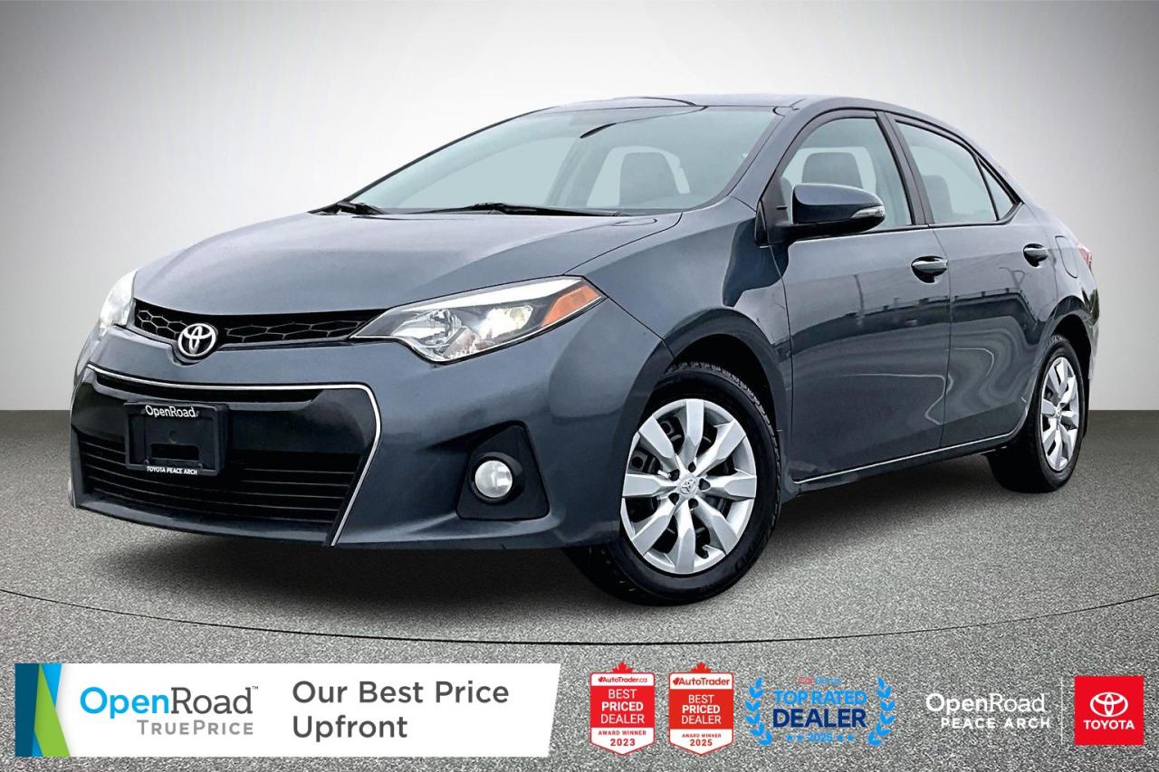 Used 2016 Toyota Corolla 4-door Sedan S CVTi-S for sale in Surrey, BC