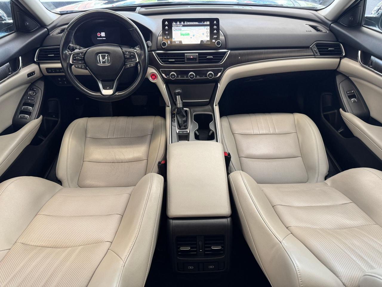 2018 Honda Accord Touring+Adaptive Cruise+Cooled Seats+CLEAN CARFAX Photo1