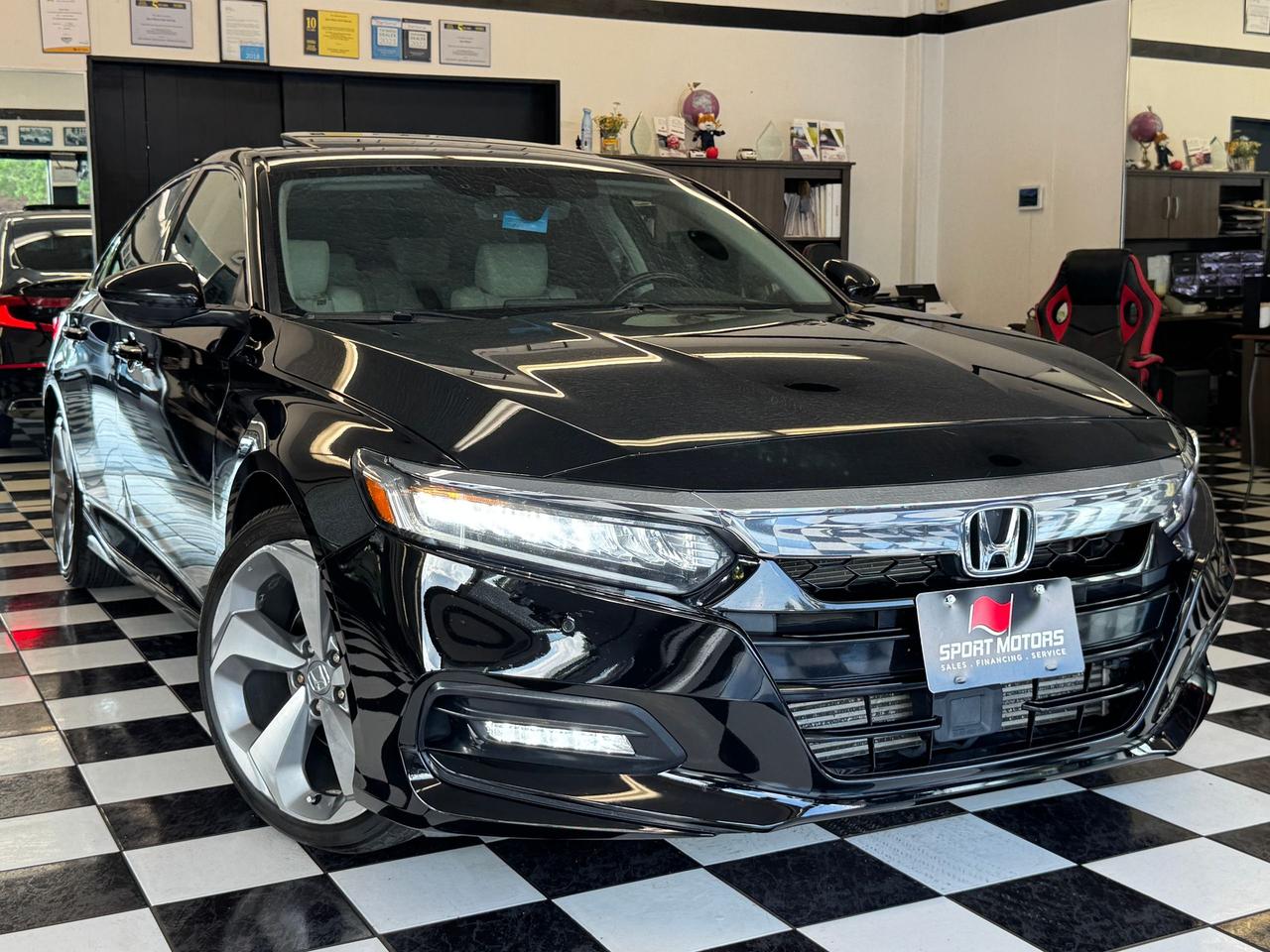 2018 Honda Accord Touring+Adaptive Cruise+Cooled Seats+CLEAN CARFAX Photo