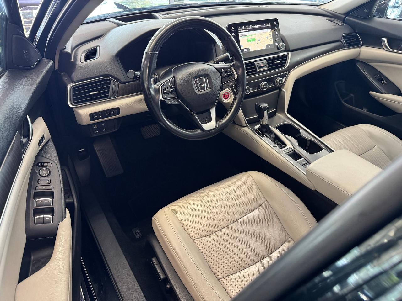 2018 Honda Accord Touring+Adaptive Cruise+Cooled Seats+CLEAN CARFAX Photo