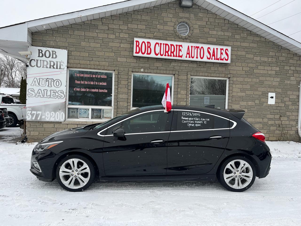 Used 2017 Chevrolet Cruze RS 4dr HB 1.4L Premier w/1SF for sale in Cobourg, ON