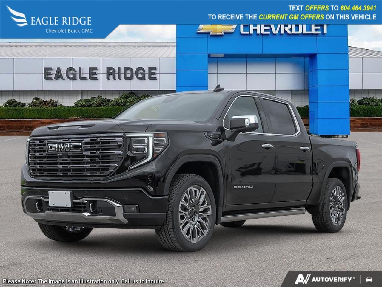 New 2026 GMC Sierra 1500 Denali Ultimate 13.4-Inch Touchscreen Infotainment, 12.3-Inch Digital Driver Display, WiFi Compatibility, Google Built-In, Wireless Android Auto® & Apple CarPlay®, Bluetooth® Connectivity, Wireless Phone Charging, Vo for sale in Coquitlam, BC