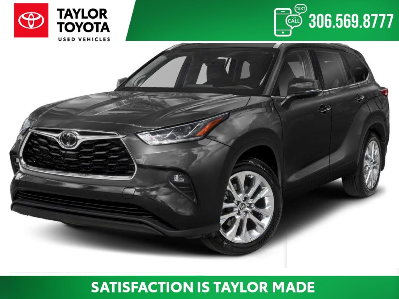 Used 2022 Toyota Highlander LIMITED for sale in Regina, SK