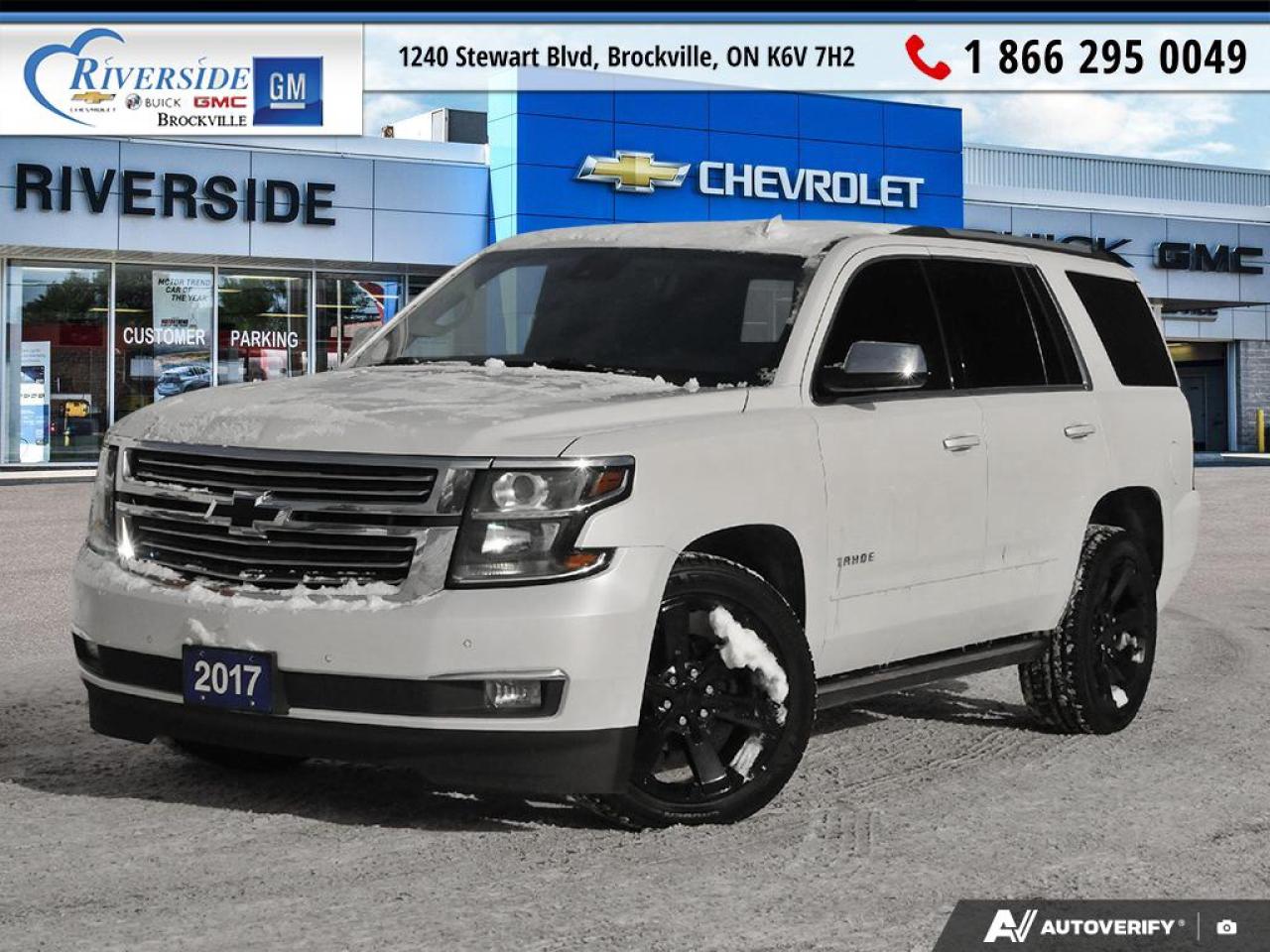 Used 2017 Chevrolet Tahoe Premier for sale in Brockville, ON