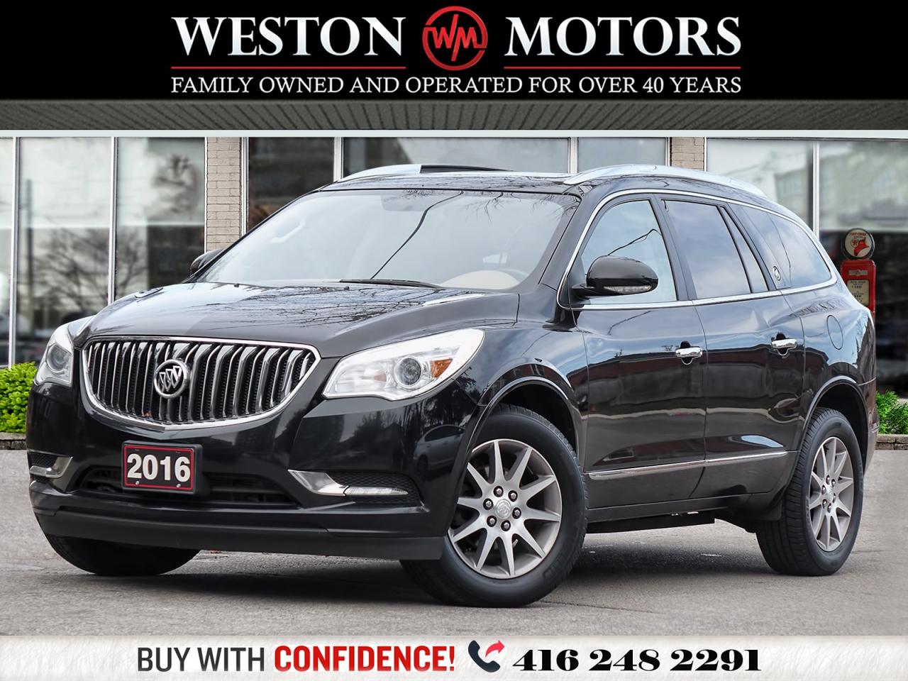 2016 Buick Enclave AWD*LEAT﻿HER*REVCAM*NAVI*7 PASS*PICTURES COMING