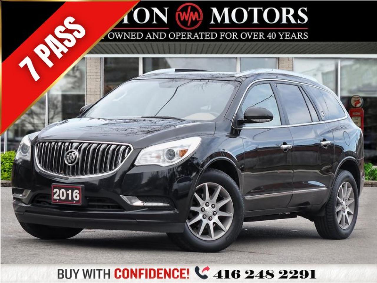 2016 Buick Enclave AWD*LEAT﻿HER*REVCAM*NAVI*7 PASS