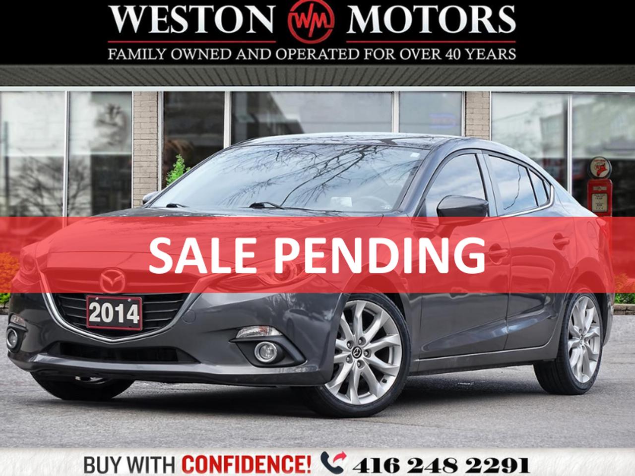 2014 Mazda MAZDA3 GT-SKY*NAVI*HEATED SEATS*SUNROOF