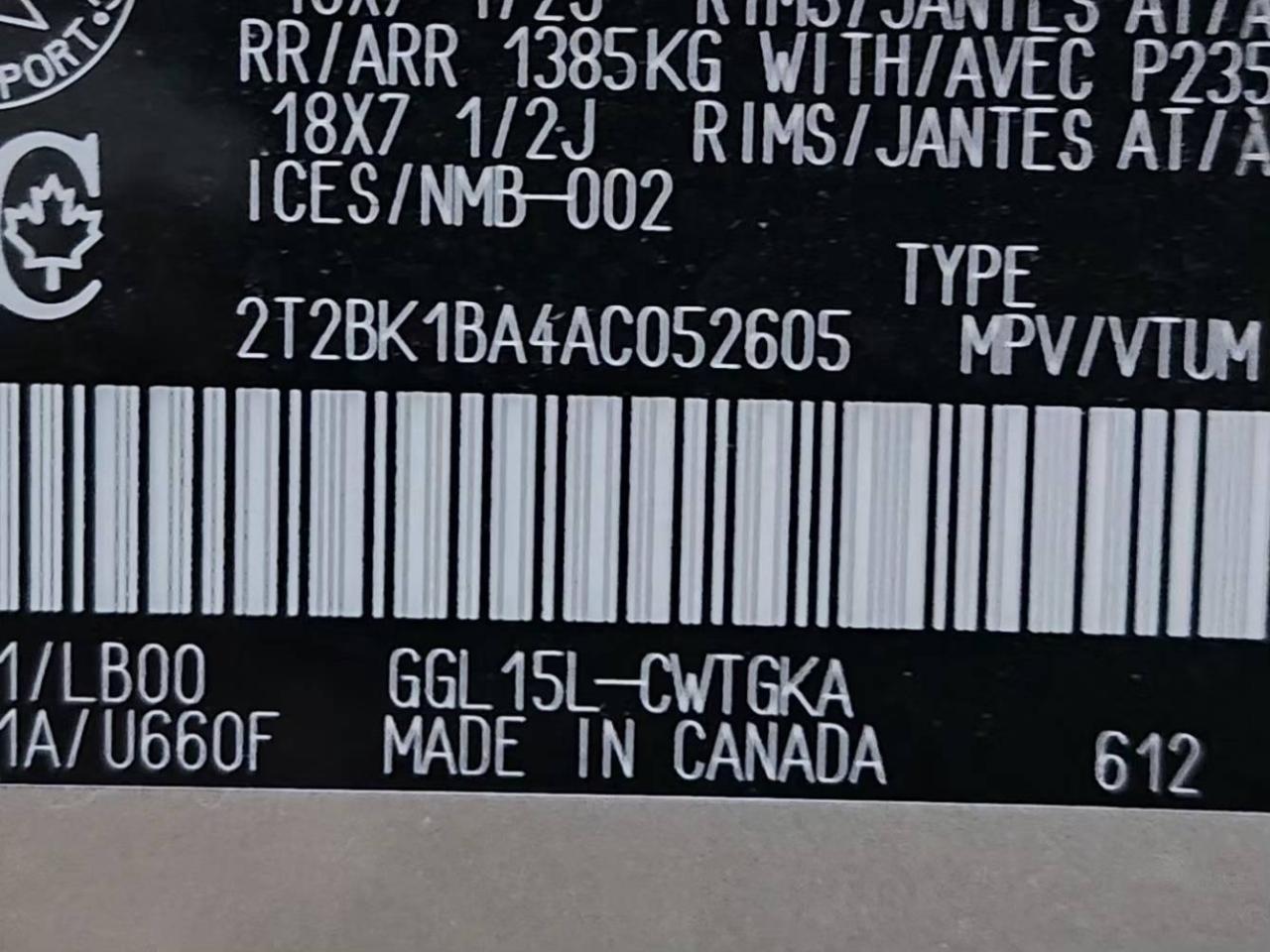 2010 Lexus RX 350 NO Navigation, AWD 4dr Photo