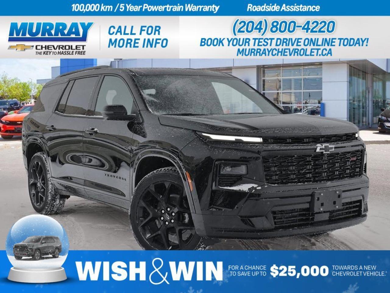 New 2026 Chevrolet Traverse RS for sale in Winnipeg, MB