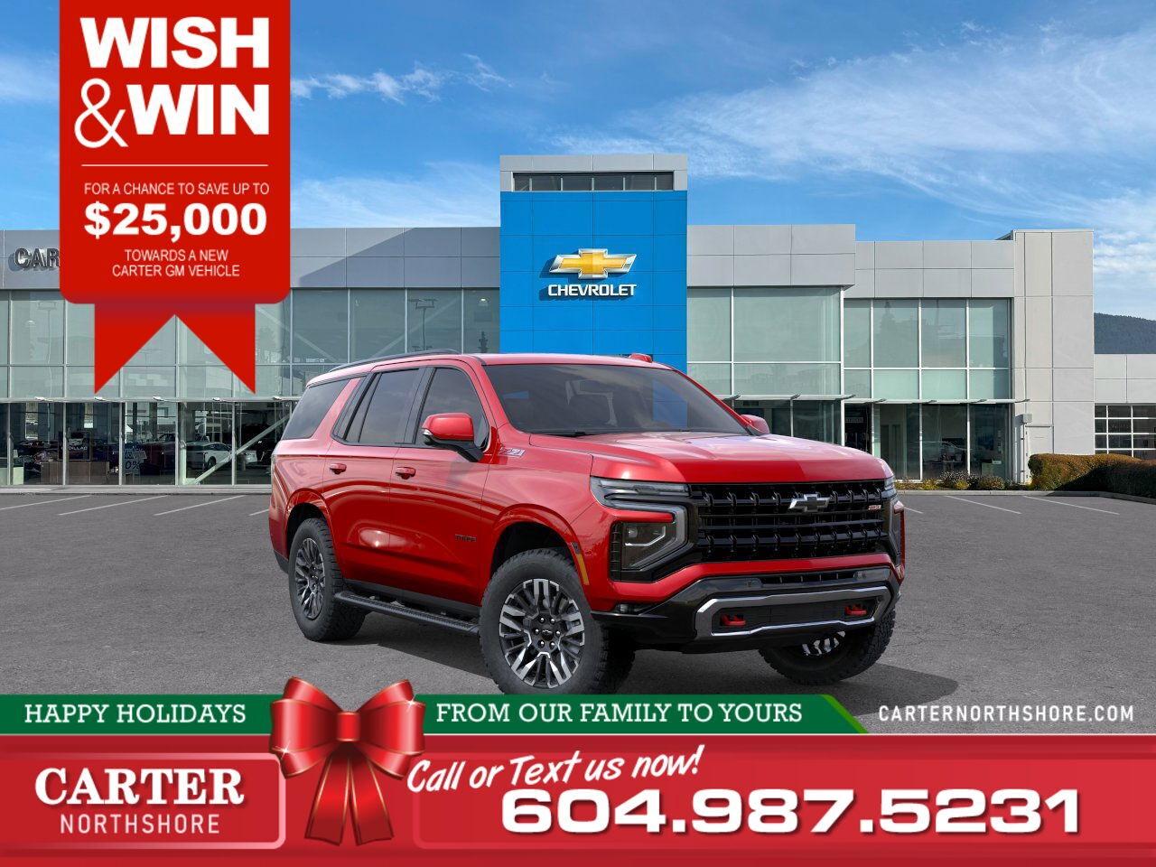 New 2026 Chevrolet Tahoe  for sale in North Vancouver, BC