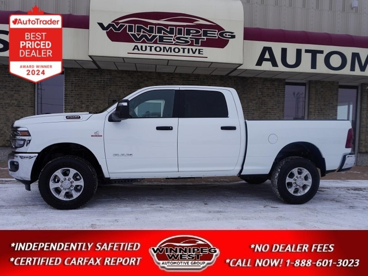 Used 2025 Dodge Ram 2500 BRAND NEW BIG HORN CUMMINS WITH ONLY 133KMS!! for sale in Headingley, MB