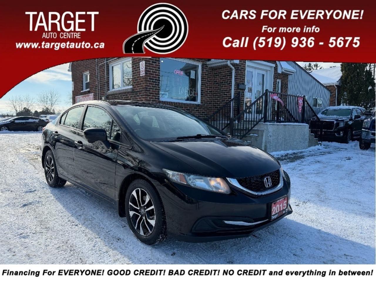 Used 2015 Honda Civic Sedan EX for sale in London, ON