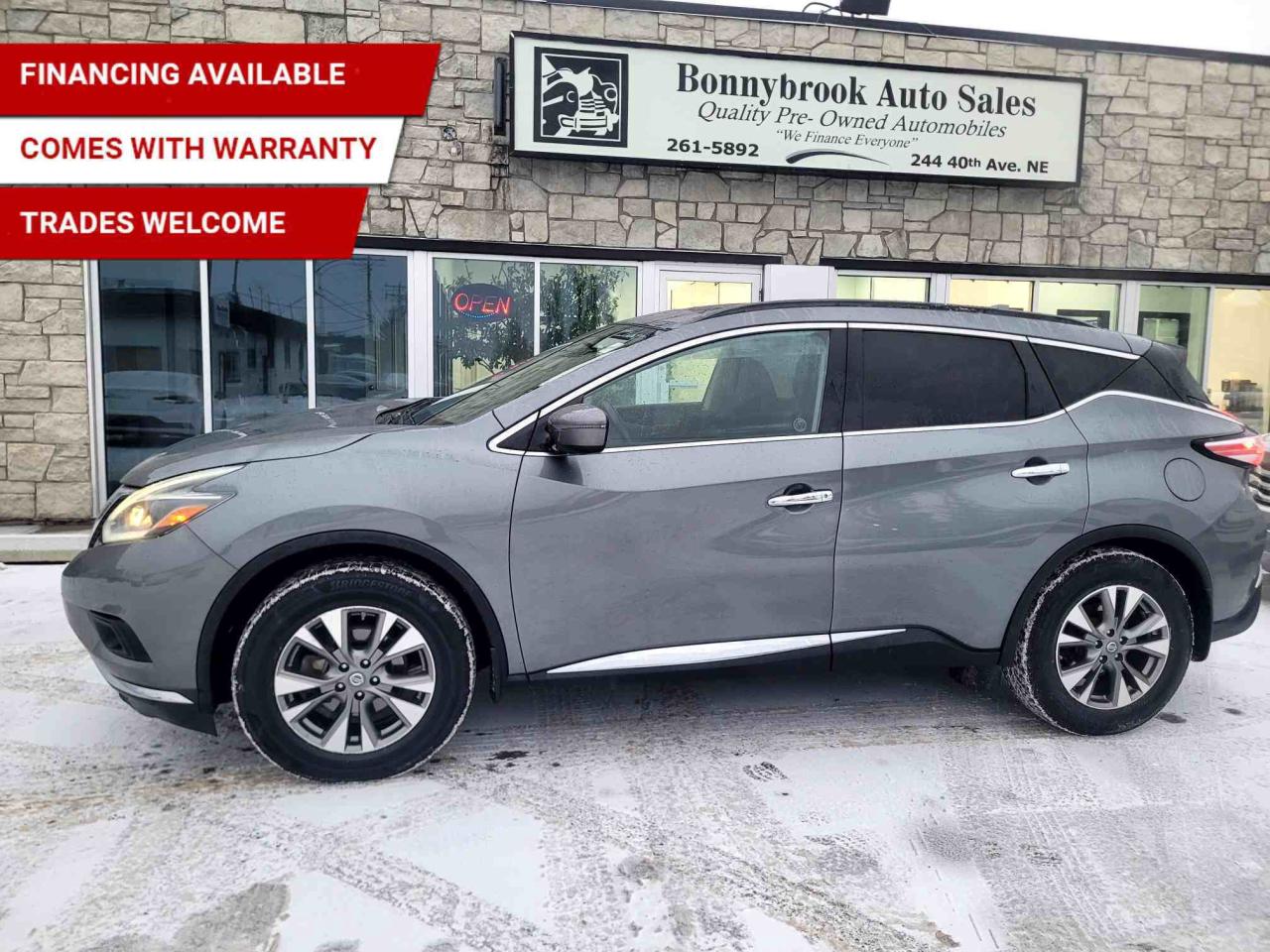 Used 2018 Nissan Murano AWD SV/Heated Seats/Back up camera/Heated Steering for sale in Calgary, AB
