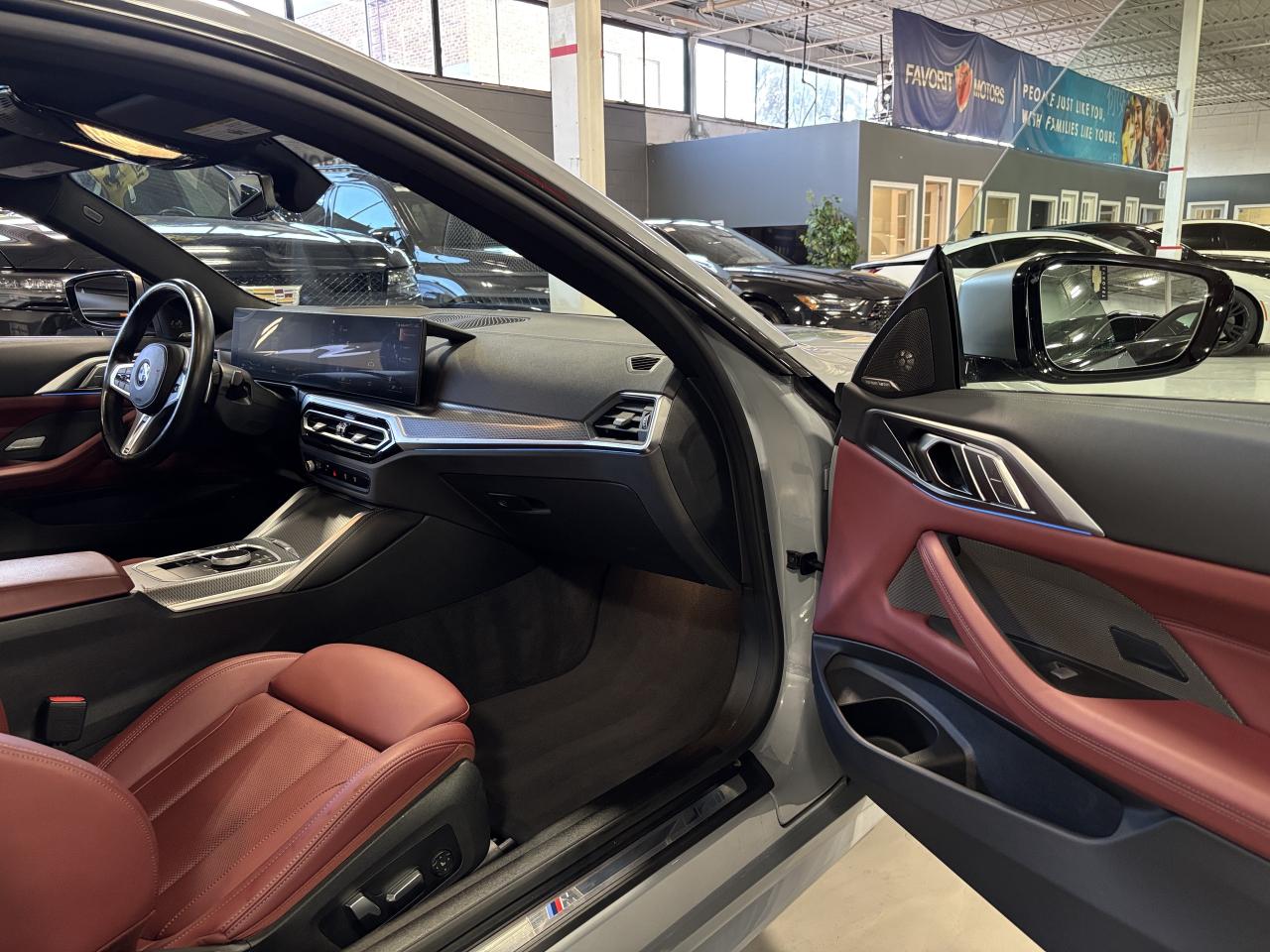 2024 BMW 4 Series M440i xDrive|COUPE|NAV|3DCAM|HEADSUP|REDLEATHER|++ Photo