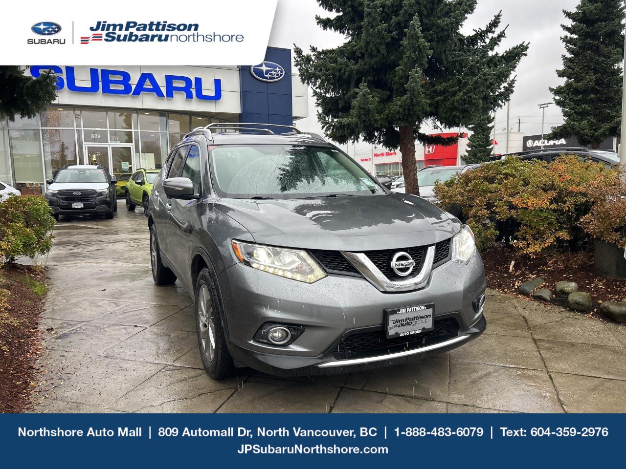 Used 2015 Nissan Rogue AWD 4dr SL - LOW MILEAGE! for sale in North Vancouver, BC