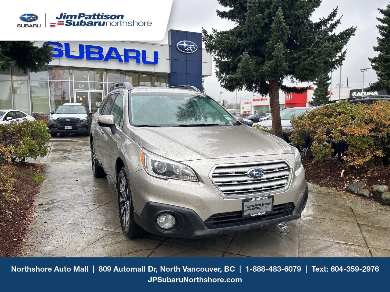 Used 2015 Subaru Outback 5dr Wgn CVT 3.6R w-Limited & Tech Pkg for sale in North Vancouver, BC