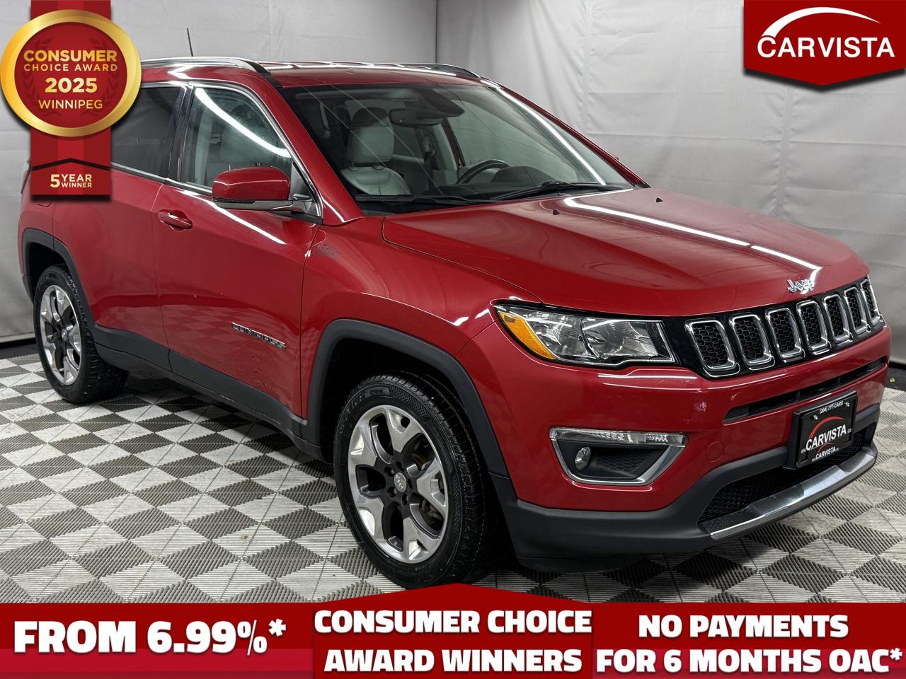 Used 2019 Jeep Compass Limited 4X4 for sale in Winnipeg, MB