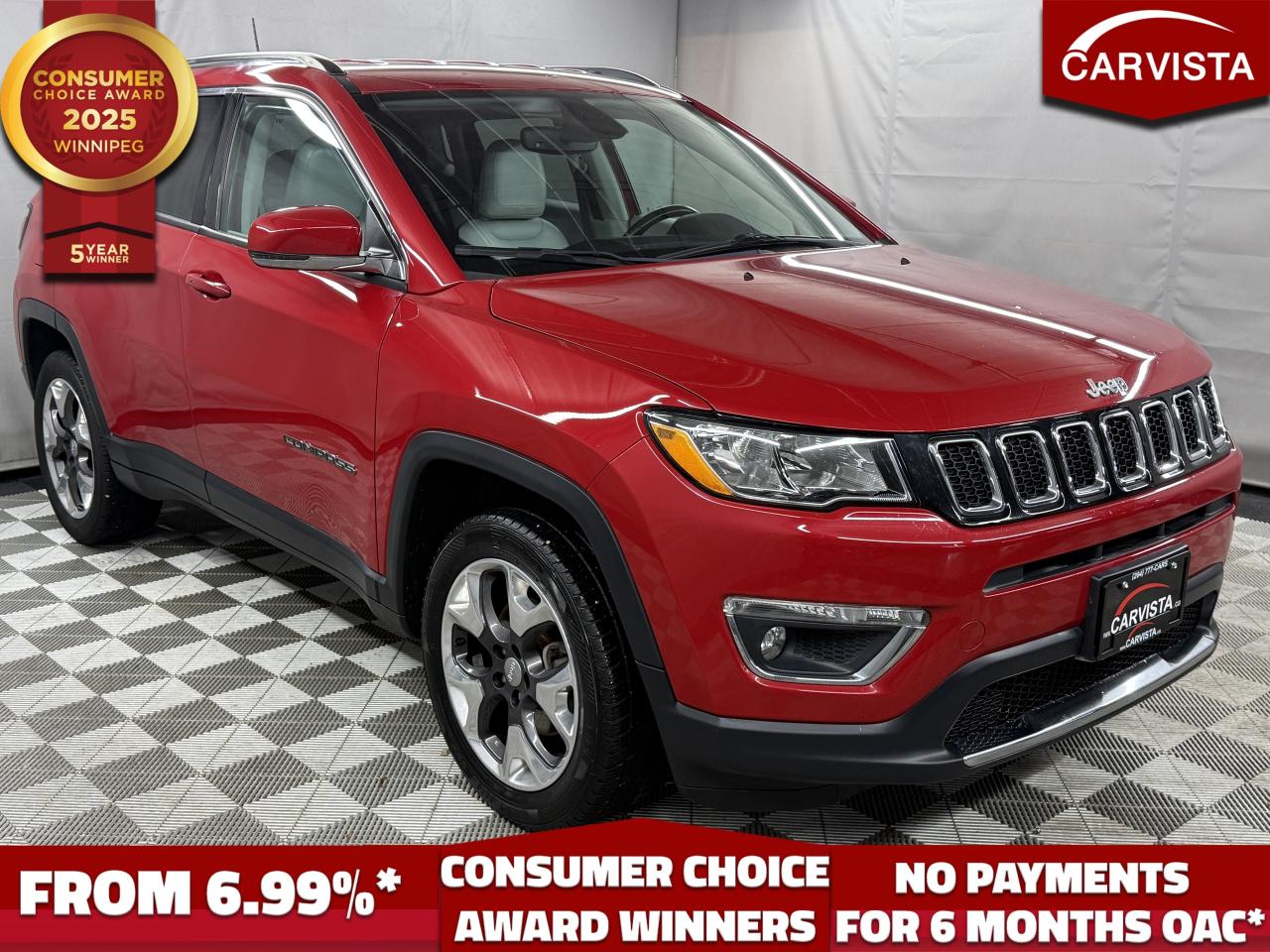 Used 2019 Jeep Compass Limited 4X4 for sale in Winnipeg, MB