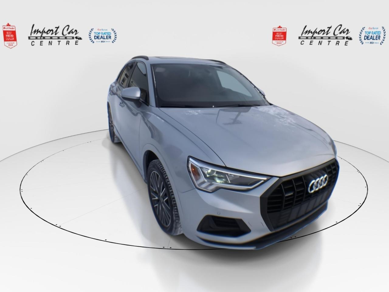 2023 Audi Q3 45 Komfort LEATHER, PANO. ROOF, HTD. SEATS & STEER Photo