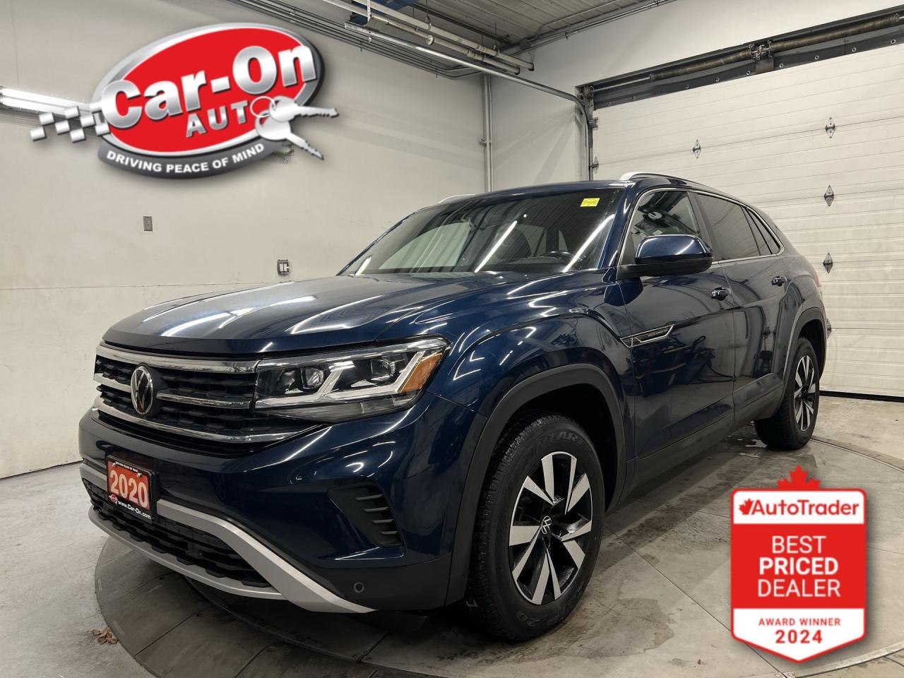 Used 2020 Volkswagen Atlas Cross Sport COMFORTLINE AWD | HTD LEATHER | PANO ROOF |CARPLAY for sale in Ottawa, ON