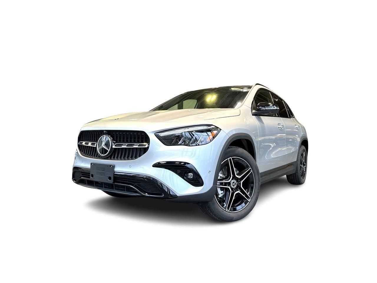 <strong>2026 Mercedes-Benz GLA 250 SUV &ndash; Compact Luxury and Versatility for Vancouver at Mercedes-Benz Vancouver</strong>

The 2026 Mercedes-Benz GLA 250 SUV is the perfect combination of urban sophistication and adventurous versatility. Designed for those who crave luxury in a compact package, the GLA 250 is the ideal SUV for navigating the vibrant streets of Vancouver or escaping to the great outdoors.

<strong>Effortless Performance for City and Beyond</strong>

The GLA 250 is powered by a responsive 2.0L inline-4 turbo engine that delivers 221 horsepower and 258 lb-ft of torque. Paired with a smooth 8-speed dual-clutch automatic transmission, this compact SUV offers lively acceleration and agile handling, perfect for weaving through Vancouver traffic or cruising along scenic coastal routes. With available 4MATIC&reg; all-wheel drive, the GLA 250 is ready to handle rainy Vancouver days and weekend getaways alike.

<strong>Compact Yet Spacious Design</strong>

Don&rsquo;t let its compact size fool you &ndash; the GLA 250 offers a surprisingly spacious interior with flexible seating and cargo configurations. The upscale cabin features premium materials, power-adjustable front seats, and an available panoramic sunroof that fills the space with natural light. Whether it&rsquo;s a grocery run or a road trip, the GLA 250 adapts effortlessly to your lifestyle.

<strong>Smart Technology at Your Fingertips</strong>

Stay connected and entertained with the MBUX infotainment system featuring dual 10.25-inch displays, intuitive touch controls, and voice recognition. Use simple commands like &ldquo;Hey Mercedes&rdquo; to adjust settings, navigate the city, or control music on the go. Wireless charging and smartphone integration keep your devices powered and connected, ensuring you&rsquo;re always in sync with Vancouver&rsquo;s fast-paced environment.

<strong>Stylish, Modern Design</strong>

The 2026 GLA 250 exudes modern style with its sporty stance, bold front grille, and sleek LED lighting. Its compact proportions make it perfect for city living, offering easy parking and maneuverability while still standing out on Vancouver&rsquo;s streets. The GLA&rsquo;s aerodynamic design not only enhances its look but also improves fuel efficiency, giving you the best of both worlds.

<strong>Confidence and Safety on Every Drive</strong>

Vancouver&rsquo;s diverse driving conditions demand intelligent safety features, and the GLA 250 delivers. Standard driver-assistance technologies include Active Brake Assist, Blind Spot Assist, and a rearview camera. Available features like Active Distance Assist DISTRONIC&reg; and adaptive cruise control add extra peace of mind when navigating busy streets or long highway drives.

<strong>Exclusively at Mercedes-Benz Vancouver</strong>

The 2026 Mercedes-Benz GLA 250 SUV offers premium luxury in a versatile, compact package tailored for Vancouver&rsquo;s unique lifestyle. Now available at Mercedes-Benz Vancouver, this stylish SUV is ready to enhance your daily commute and weekend adventures. Visit our showroom today and discover why the GLA 250 is the perfect fit for Vancouver drivers.

<strong>Contact Us</strong>

Book your test drive and explore personalized financing options tailored for the Vancouver market. Elevate your driving experience with Mercedes-Benz Vancouver &ndash; where luxury meets urban versatility.



<iframe src=//www.youtube.com/embed/xukLHOzrzTA width=560 height=314 allowfullscreen=allowfullscreen></iframe>